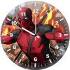 deadpool artwork st wall clock