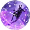 black panther t challa ax wall clock