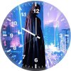another night of batman lr wall clock