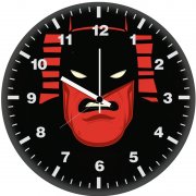 batman day heroism hu wall clock