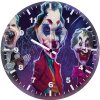 joker weird face art sn wall clock