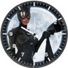 catwoman digital art hr wall clock