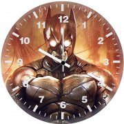 batman eyes glowing ti wall clock