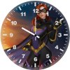 blazing batgirl hi wall clock