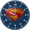 superman clean logo minimal 50 wall clock