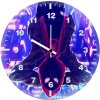 miles morales spiderverse arts ke wall clock