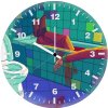 joker in bath tub 09 wall clock