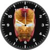 iron man low poly a8 wall clock