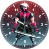red hood vengeance in crimson kj wall clock