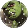 hulk amazing artwork wx wall clock