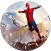 spiderman in ny gt wall clock