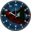 red spider suit 3a wall clock