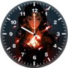 warrior wonder woman jm wall clock