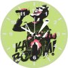 joker evil laugh minimalism gv wall clock