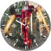iron man art dh wall clock