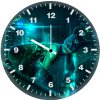 the catwoman qr wall clock
