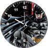 just a batman hanging out ar wall clock
