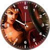 wonder woman sketch artwork 65 wall clock