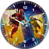 deadpool and wolverine justice pair kc wall clock