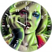 harley quinn hj wall clock