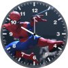 spider man fan art original suit 2k wall clock