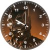batman respirator mask tc wall clock