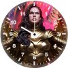 wonder woman 1984 golden wings ke wall clock