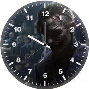 joker concept art from the batman trilogy dx wall clock