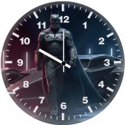 the midnight batman rises again lf wall clock