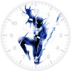 symbiote spider man 3r wall clock