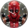 deadpool new artworks 4k wall clock