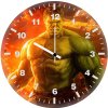 hulk artwork qe wall clock