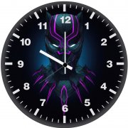 black panther dominance hx wall clock