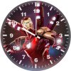 iron man hope in red kw wall clock