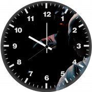 batman and superman to wall clock