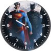 superman and batman join forces io wall clock