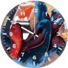 spider man christmas boy y2 wall clock