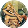 black canary green arrow artwork c2 wall clock