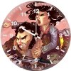 wolverine and x23 wt wall clock