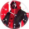 spiderman miles morales hoodie suit rt wall clock