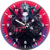 harley quinn rage wl wall clock