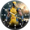 superhero wolverine ow wall clock