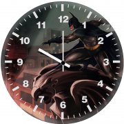 batman gotham city art hj wall clock