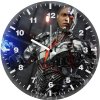 cybernetic heroism cyborg li wall clock