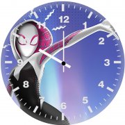 spider gwen q5 wall clock