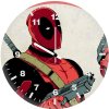 deadpool fan new art jq wall clock