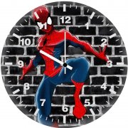 spiderman sketch artwork li wall clock