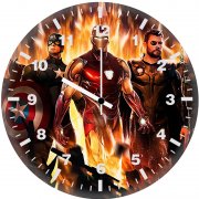avengers endgame final poster vr wall clock