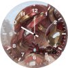 iron man and iron hulkbuster 2v wall clock