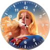 art new supergirl 4o wall clock